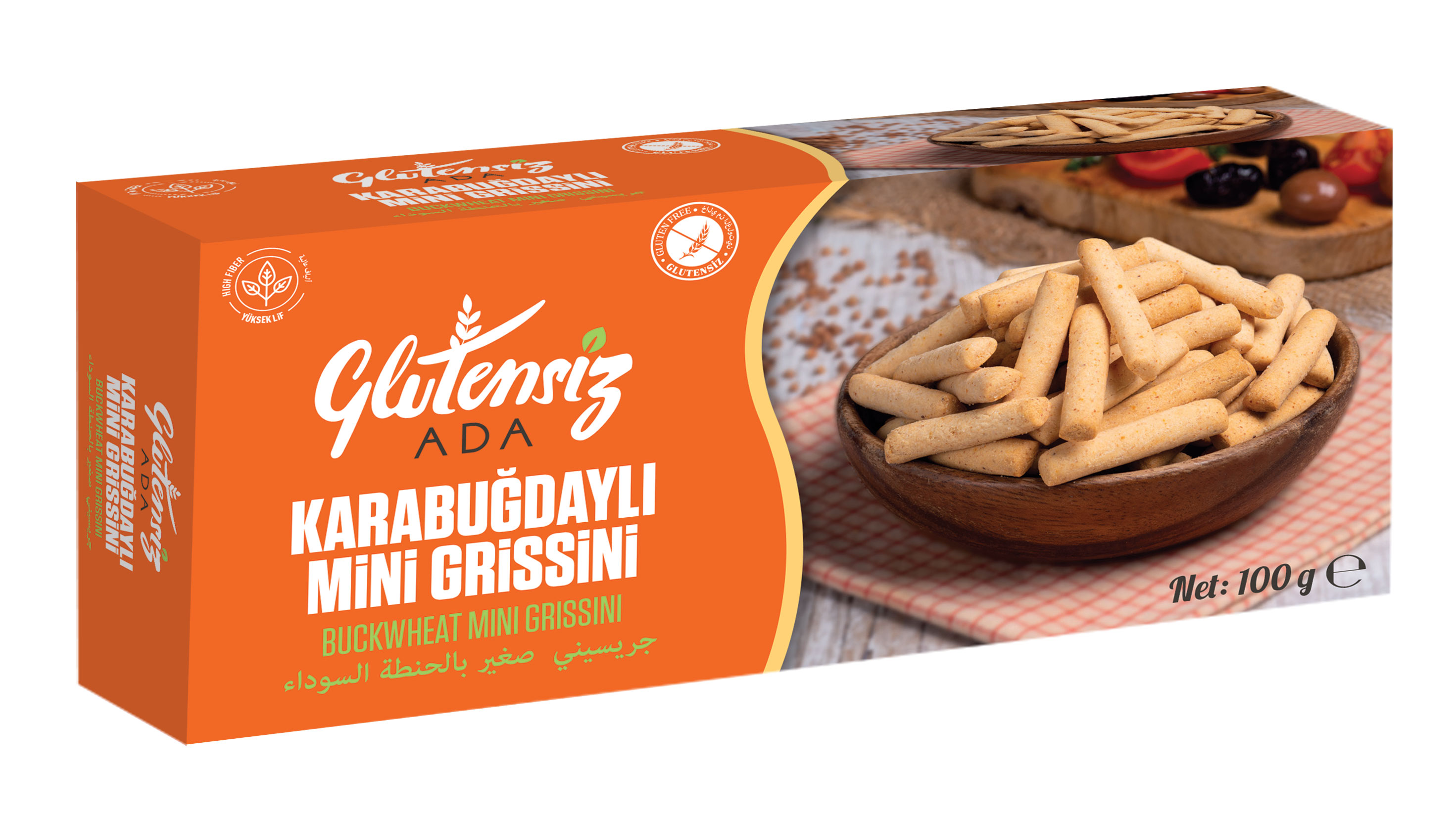 Glutensiz ADA - Karabuğdaylı Mini Grissini